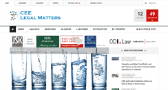 Desktop Screenshot of ceelegalmatters.com